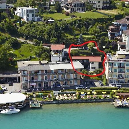 民宿 Beachhaus Velden 沃尔特湖畔韦尔登